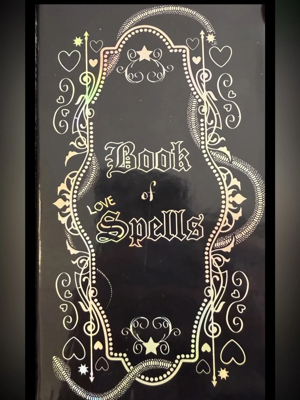 Rare Betsey Johnson Book of love Spells Wristlet Large Wallet Black Gothic NWT - Picture 14 of 16